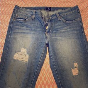 Just Black distressed jeans